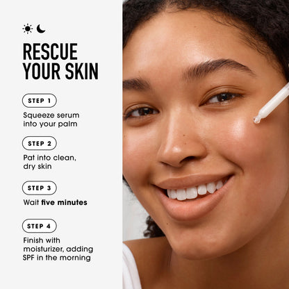 SKIN RESCUE Pure Glow Serum with 10% Vitamin C Complex and Rainbow Seaweed