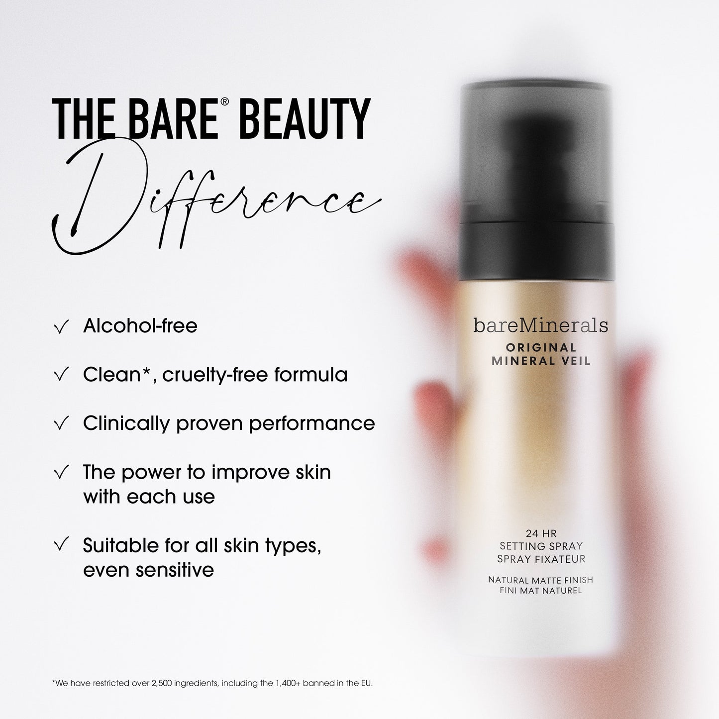 ORIGINAL Mineral Veil® 24HR Natural Matte Setting Spray